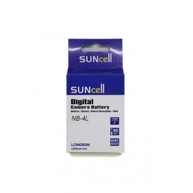 Suncell NB-4L Camera Battery, Li-ion,1400mAh